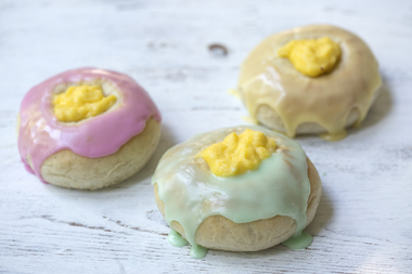 Fargerike skolebrød