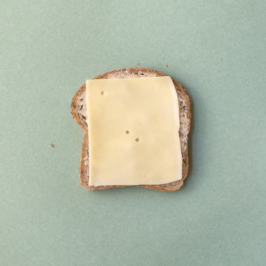 Brødskive med gulost