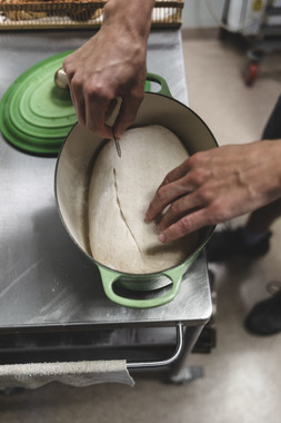 Kornets vei fra bonde til brød. Foto  Krister Sørbø  Brød   Korn