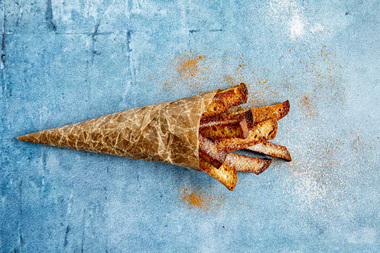 "Churros" av tørt brød