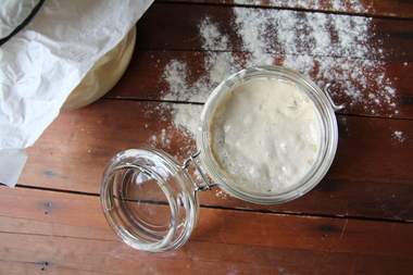 Surdeig på hvetemel