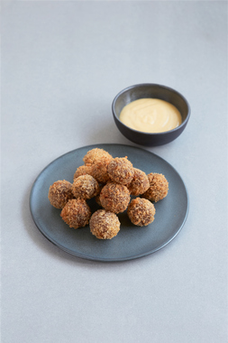 Niklas Björcks brødkroketter med byggmajones