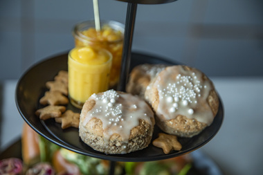 Afternoon tea med julevri