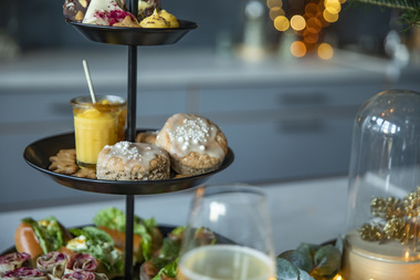 Afternoon tea med julevri