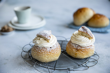 Semlor - svenske fastelavnsboller