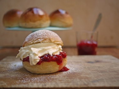 Fastelavnsboller med krem - fastelavnssøndag 14.2.21