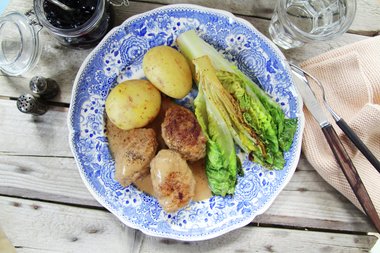 Kjøttkaker med havregryn