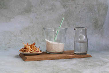 Surdeigsstarter med eple