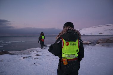 Van Mijenfjorden Snowmobile Safari