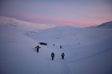 Van Mijenfjorden Snowmobile Safari