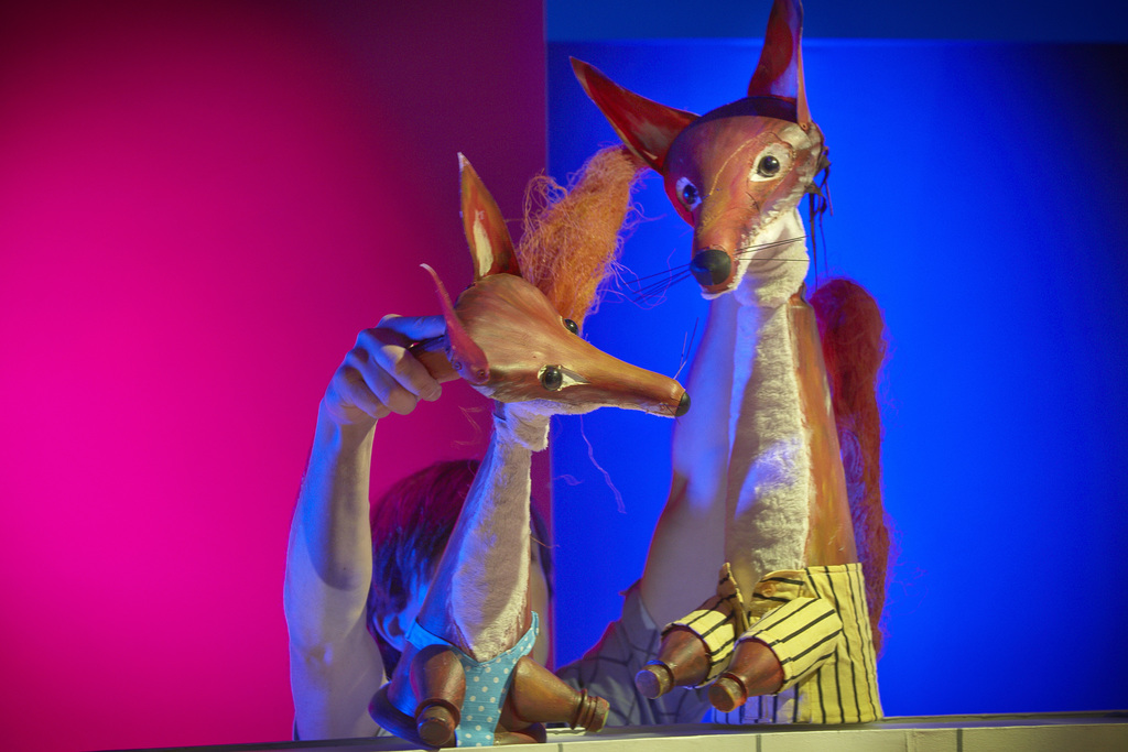 Bukkene Bruse på Badeland