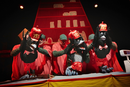 Bukkene Bruse lager rumpebrann