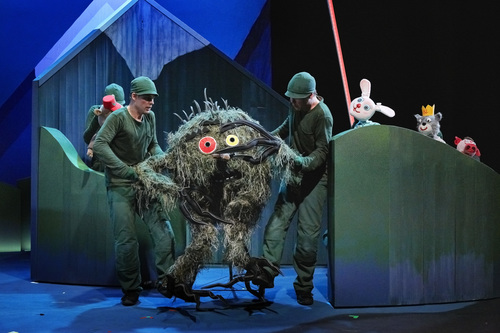 Bukkene Bruse lager rumpebrann