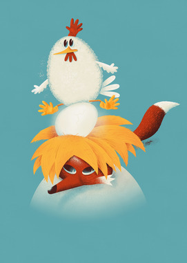 Høna, egget og reven