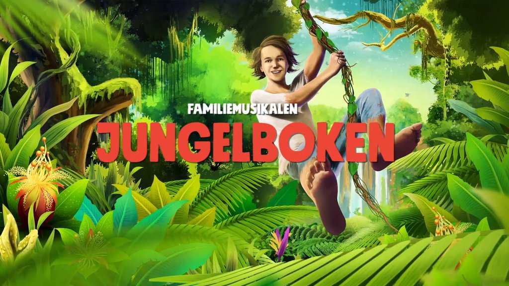 Jungelboken (bevegelig illustrasjon bredde)