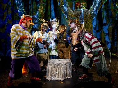 Klatremus og de andre dyrene i Hakkebakkeskogen