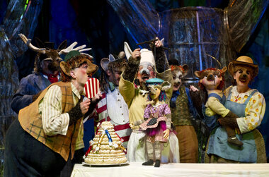 Klatremus og de andre dyrene i Hakkebakkeskogen