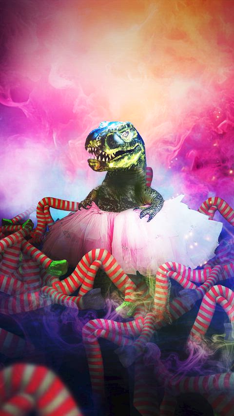 Hundrevis av barn i vill kamp