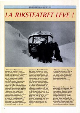 La Riksteatret leve!