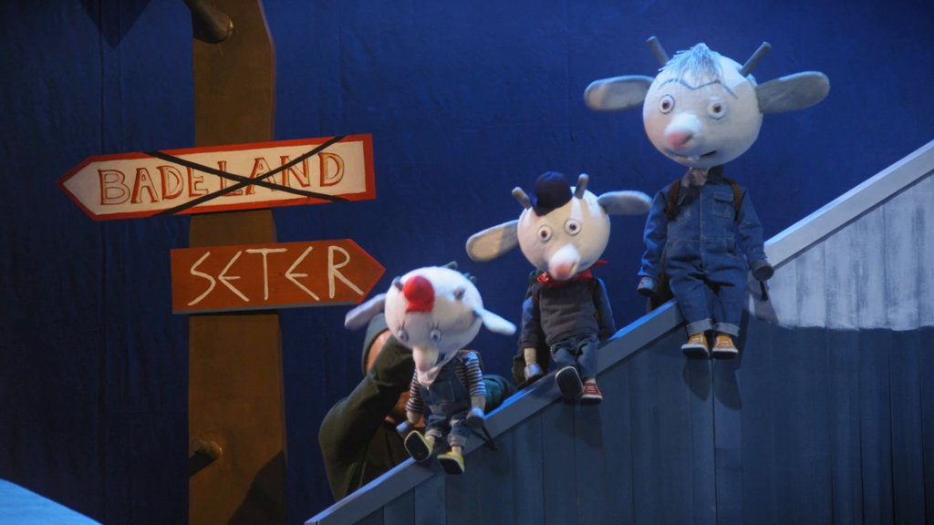 Videotrailer - Bukkene Bruse lager rumpebrann