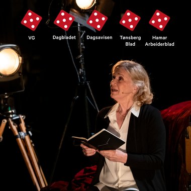 LIV - med terninger - kvadratisk - forestillingsfoto