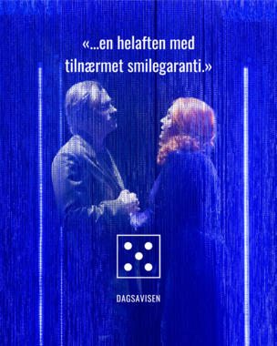 Detektimen - forestillingsfoto med kritikker