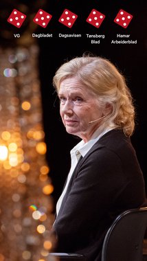 LIV - med terninger - stående - forestillingsfoto