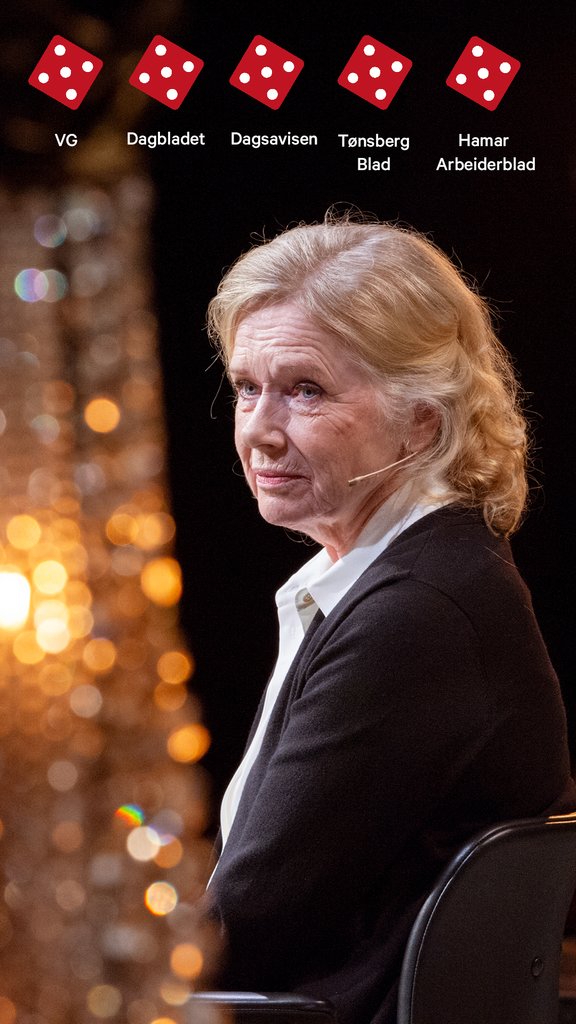 LIV - med terninger - stående - forestillingsfoto