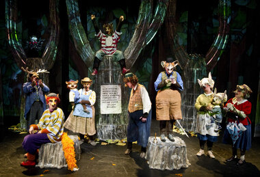 Klatremus og de andre dyrene i Hakkebakkeskogen