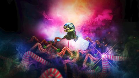 Hundrevis av barn i vill kamp