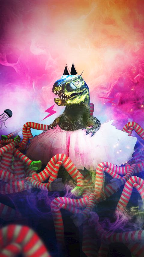 Hundrevis av barn i vill kamp