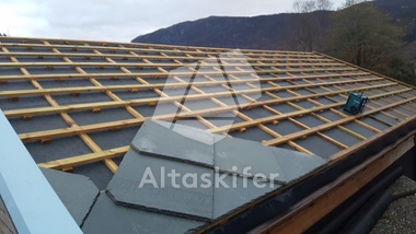 Takskifer 24x24 tommer