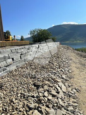 Tørrmur rustikk 12-18 cm