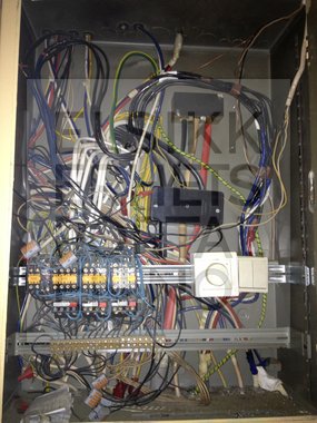 Berøringsfare i sikringsskap