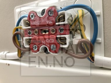 Elektrisk arbeid utført av ikke-registrert installatør