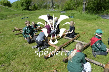 Ulvesommerlejr i Ikast gruppe