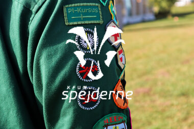 Kursus mærker på uniform