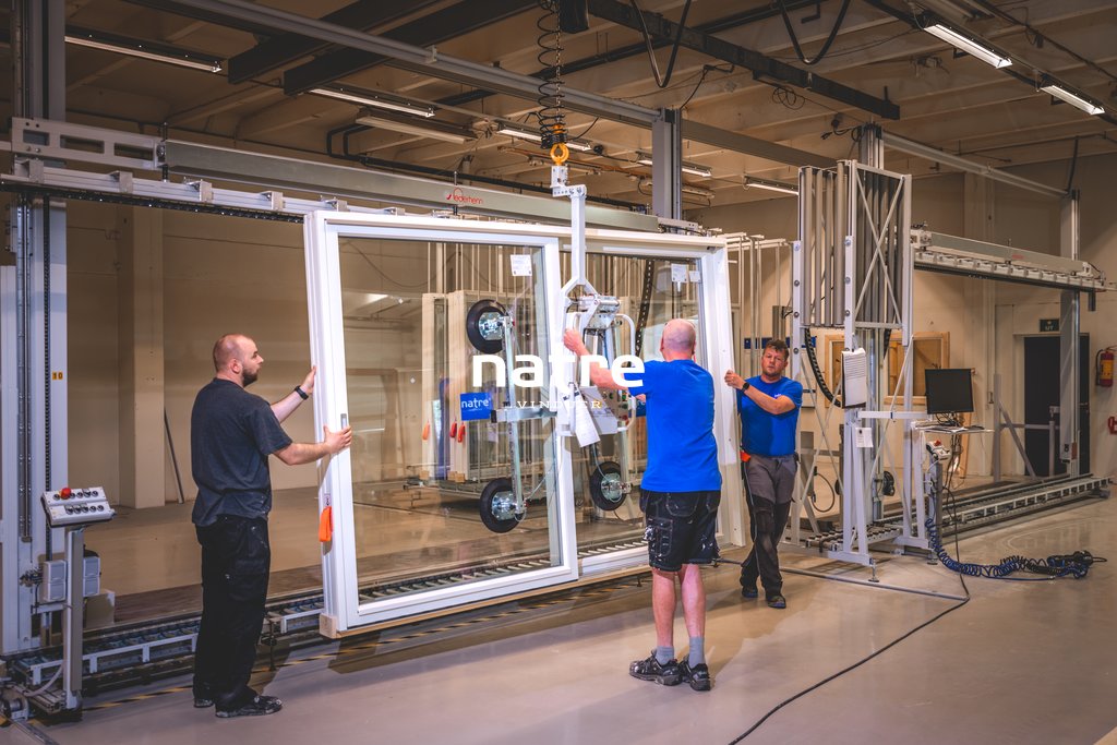 Produksjonslinje fabrikk Vatne