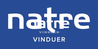 Natre LOGO mot blå