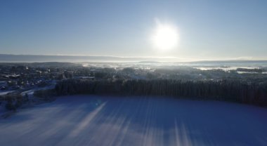 Vinter i Ullensaker