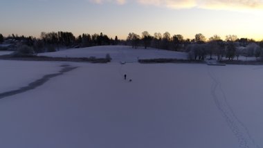 Vinter i Ullensaker