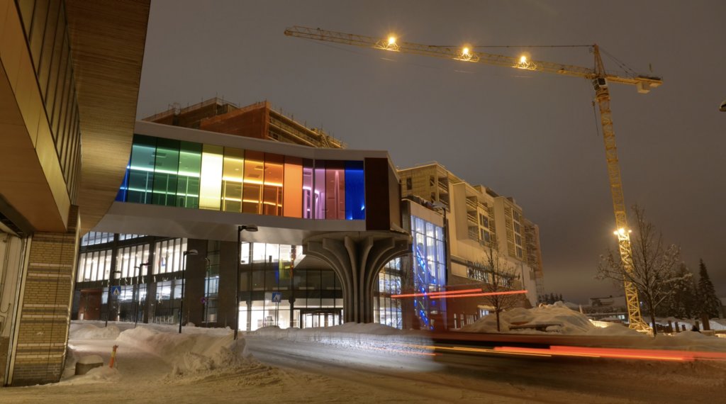 Jessheim på kvelden