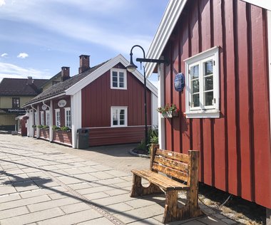 Veiberg stabburet i Jessheim sentrum