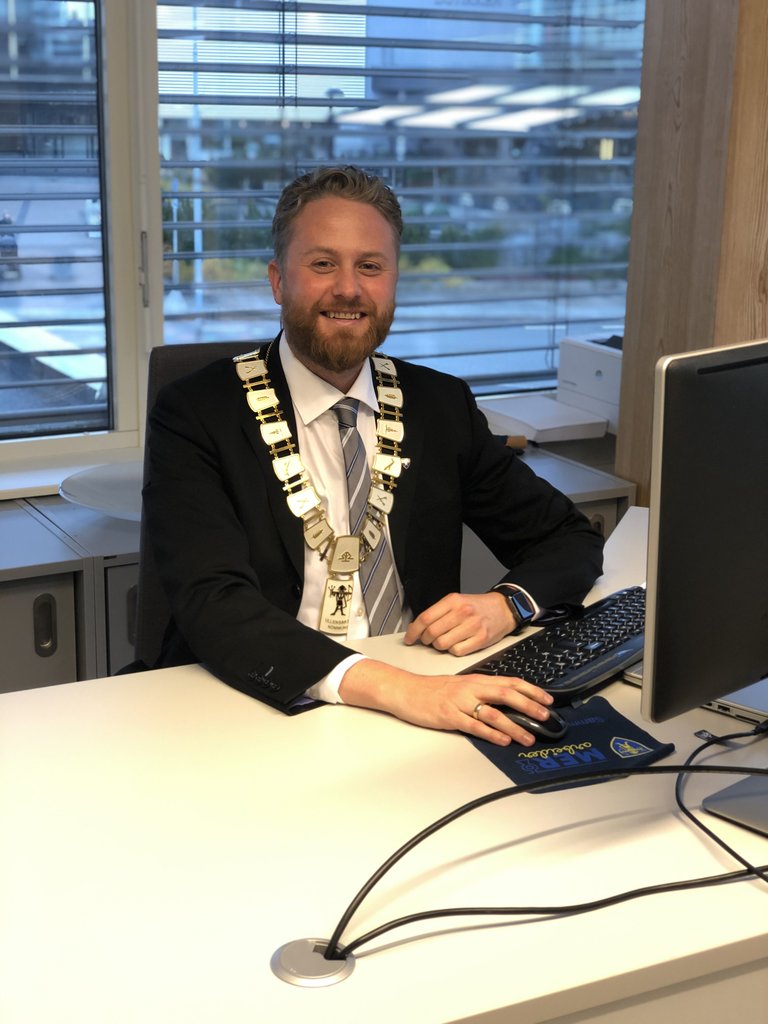 Ordfører Eyvind Jørgensen Schumacher