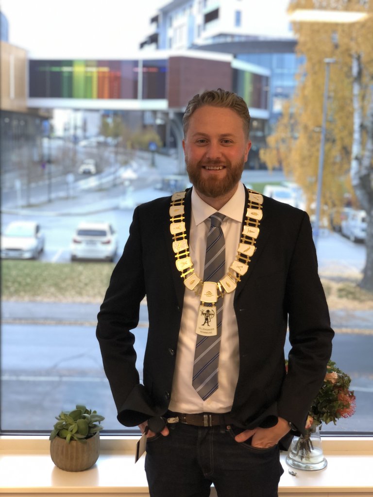 Ordfører Eyvind Jørgensen Schumacher