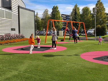 Lekeplass ved Rådhuset, Jessheim