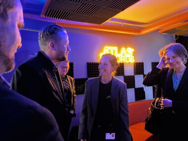 Barne- og familieminister besøker Atlas