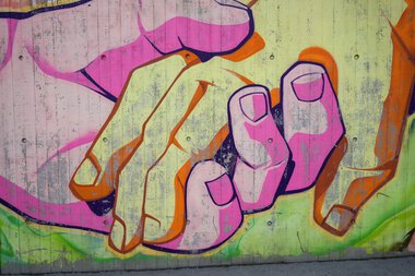 Bilde av grafittikunst