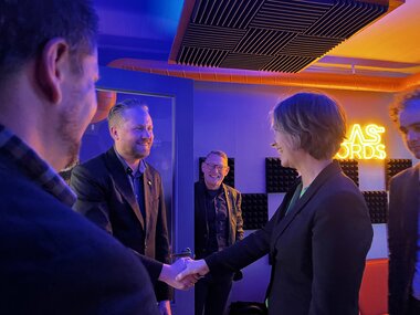 Barne- og familieminister besøker Atlas