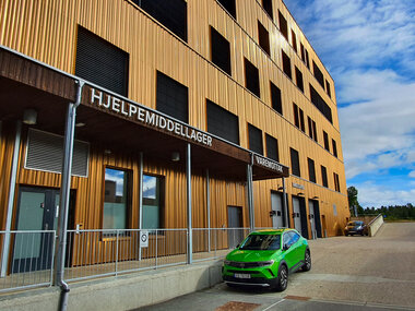 Hjelpemiddellager, Jessheim 